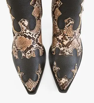 Botine dama Ketek Khaki imagine