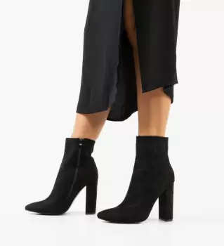 Botine dama Leo Negre imagine
