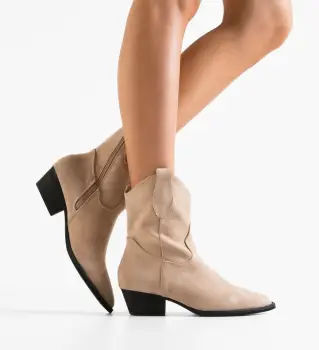 Botine dama Lexz Bej imagine