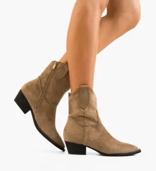Botine dama Lexz Khaki imagine