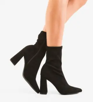 Botine dama Lopedia Negre imagine