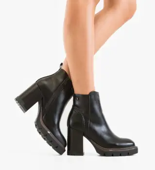 Botine dama Lowri Negre imagine