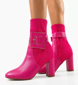Botine dama Lyla Fuchsia imagine