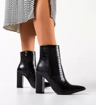 Botine dama Mack Negre imagine
