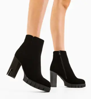 Botine dama Magya Negre 2 imagine