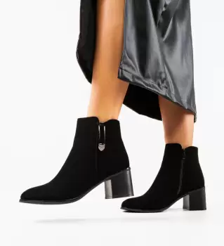 Botine dama Mahdi Negre 2 imagine
