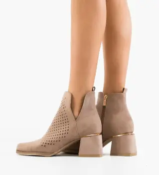 Botine dama Maraya Gri imagine