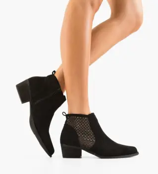 Botine dama Melod Negre imagine