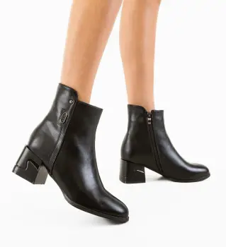 Botine dama Musat Negre imagine