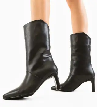 Botine dama Nekistan Negre imagine