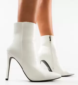 Botine dama Ningaloo Albe imagine