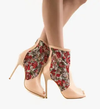 Botine dama Nixon Bej imagine