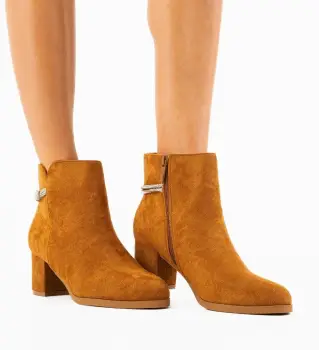 Botine dama Otto Camel imagine