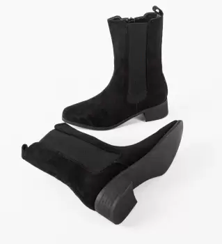 Botine dama Patel Negre imagine