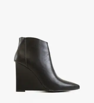 Botine dama Patton Negre imagine