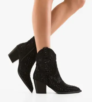 Botine dama Philis Negre imagine