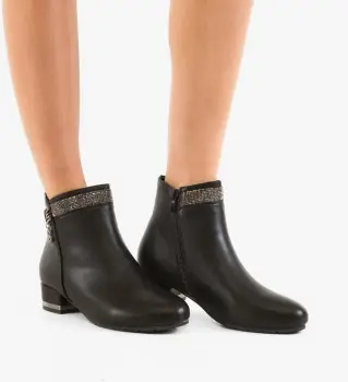 Botine dama Rappyn Negre 2 imagine