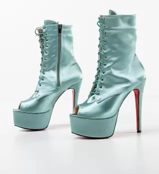 Botine dama Raxing Verzi imagine