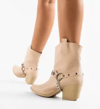 Botine dama Regalo Bej imagine