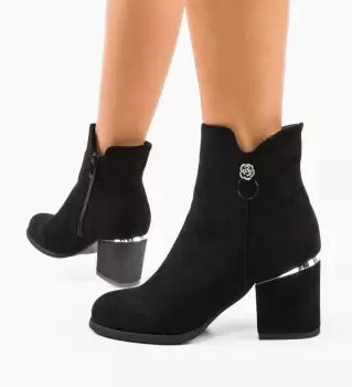 Botine dama Reuben Negre imagine