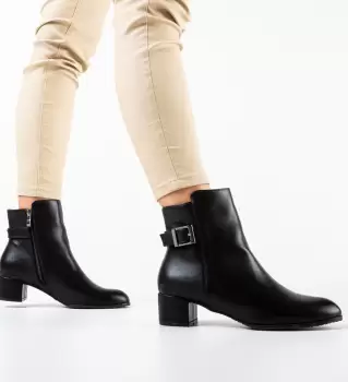 Botine dama Rugaj Negre imagine