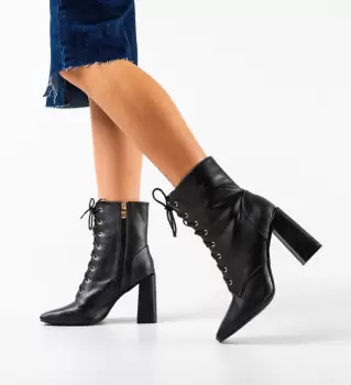 Botine dama Rupert Negre imagine