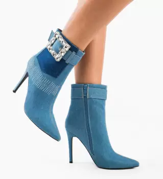 Botine dama Santi Albastre imagine