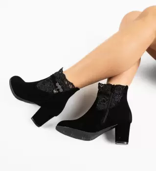 Botine dama Shah Negre imagine