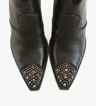 Botine dama Siobha Negre imagine