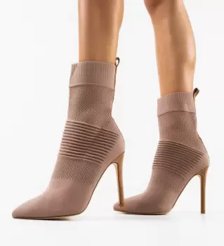 Botine dama Sten Khaki imagine