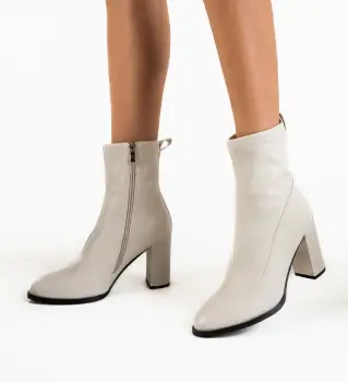Botine dama Tagada Bej imagine