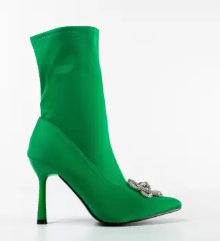 Botine dama Terynz Verzi imagine