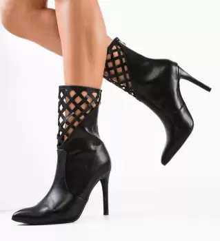 Botine dama Todd Negre imagine