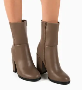 Botine dama Tshepo Khaki imagine