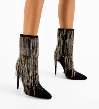Botine dama Ubbing Negre imagine