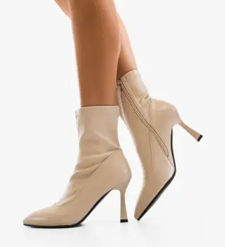 Botine dama Valle Bej imagine