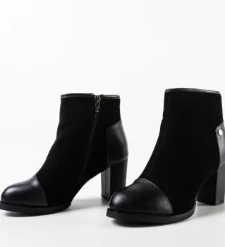 Botine dama Veja Negre imagine