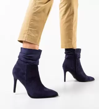 Botine dama Ving Bleumarin imagine