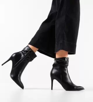 Botine dama Ving Negre 2 imagine