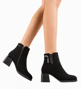 Botine dama Vinh Negre imagine