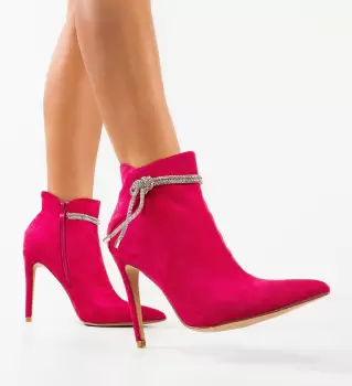 Botine dama Warna Roz imagine
