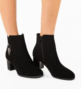 Botine dama Willia Negre imagine