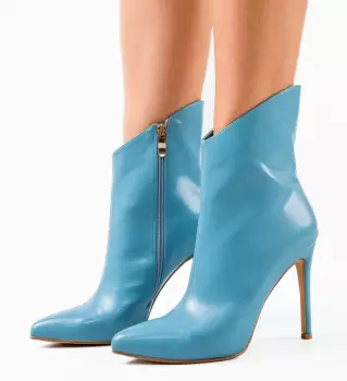 Botine dama Wilson Albastre imagine
