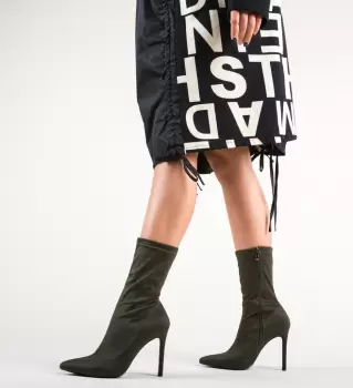 Botine Hugo Khaki imagine