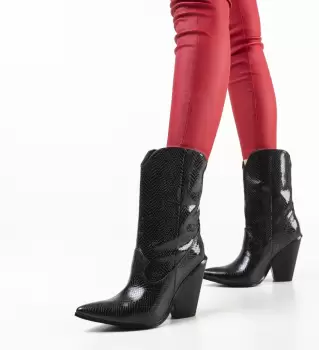 Botine Randy Negre imagine