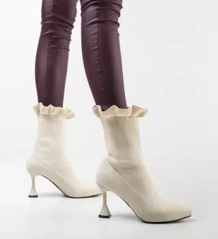 Botine Serela Bej imagine