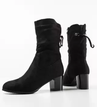 Botine Wella Negre 2 imagine