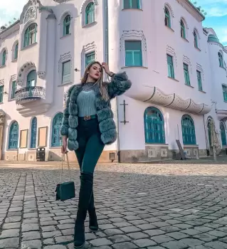 Cizme Camilia Negre imagine