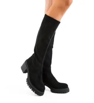 Cizme dama Aava Negre imagine