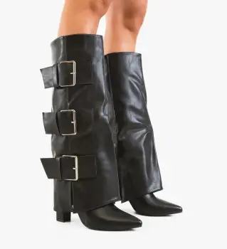 Cizme dama Adolin Negre imagine